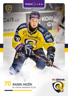25-26 GOAL Cards - Radek MUŽÍK č. ZLI-23 Canvas