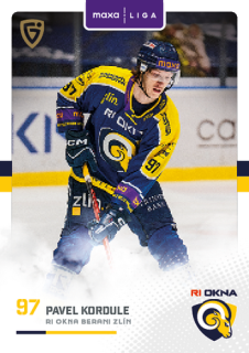 25-26 GOAL Cards - Pavel KORDULE č. ZLI-28 Canvas