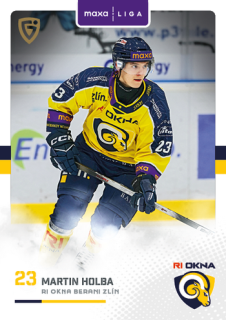 25-26 GOAL Cards - Martin HOLBA č. ZLI-35 Canvas