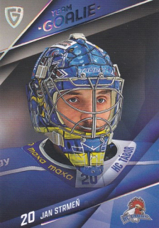25-26 GOAL Cards - Jan STRMEŇ č. TG-11 Team Goalie Silver x/15