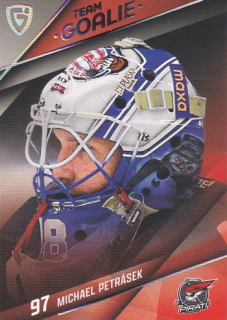 25-26 GOAL Cards - Michael PETRÁSEK č. TG-26 Team Goalie Silver x/15