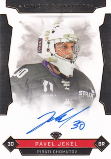 25-26 GOAL Cards - Pavel JEKEL č. CHOM-9 Authentic Signature 12/25