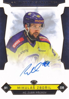 25-26 GOAL Cards - Mikuláš ZBOŘIL č. PRE-5 Authentic Signature 17/25