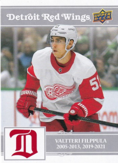 25-26 Detroit 100 Years - Valtteri FILPPULA č. 2 Cougars 1 of 1926