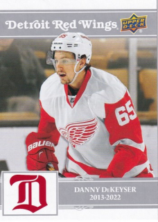 25-26 Detroit 100 Years - Danny DeKEYSER č. 11 Cougars 1 of 1926