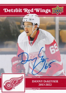 25-26 Detroit 100 Years - Danny DeKEYSER č. 11 Auto