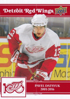 25-26 Detroit 100 Years - Pavel DATSYUK č. 12