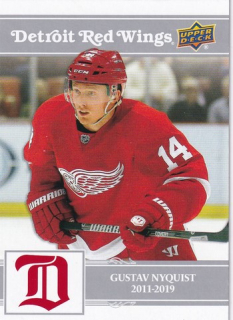 25-26 Detroit 100 Years - Gustav NYQUIST č. 17 Cougars 1 of 1926