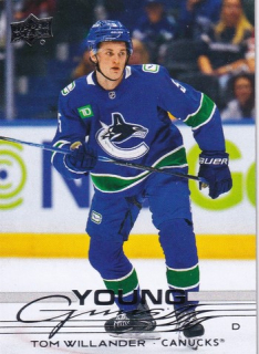 25-26 UD Extended - Tom WILLANDER č. 717 Young Guns