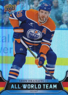 25-26 UD Extended - Leon DRAISAITL č. AWT-6 All-World Team