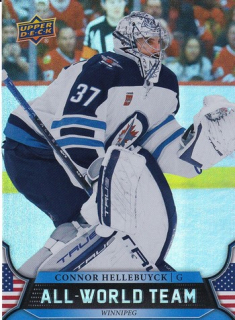 25-26 UD Extended - Connor HELLEBUYCK č. AWT-9 All-World Team