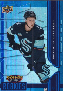 25-26 UD Extended - Berkly CATTON č. PY-9 Power Play Rookies