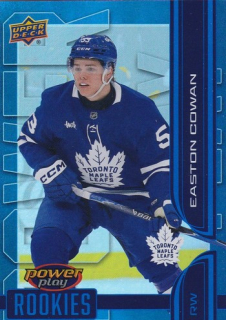 25-26 UD Extended - Easton COWAN č. PY-14 Power Play Rookies