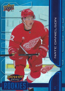 25-26 UD Extended - Nate DANIELSON č. PY-17 Power Play Rookies