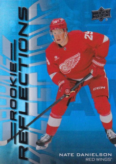 25-26 UD Extended - Nate DANIELSON č. RR-29 Rookie Reflections