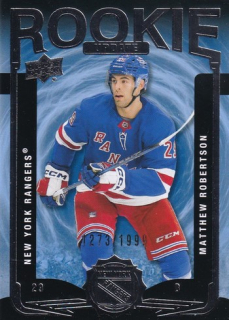 25-26 UD Extended - Matthew ROBERTSON č. RU-42 Rookie Update x/1999