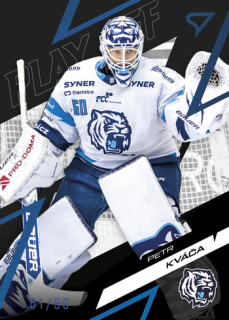 25-26 TELH Play Off - Petr KVÁČA č. 49 Azure Blue x/50