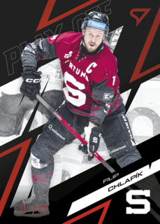 25-26 TELH Play Off - Filip CHLAPÍK č. 16 Ruby Red x/25