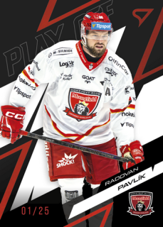25-26 TELH Play Off - Radovan PAVLÍK č. 23 Ruby Red x/25