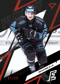 25-26 TELH Play Off - Jan BAMBULA č. 28 Ruby Red x/25