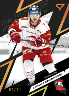 25-26 TELH Play Off - Renars KRASTENBERGS č. 71 Amber Gold x/10