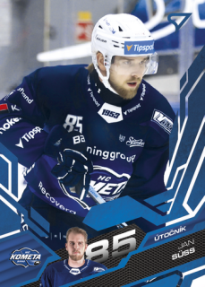 25-26 TELH Play Off - Jan SÜSS č. 364 Azure Blue