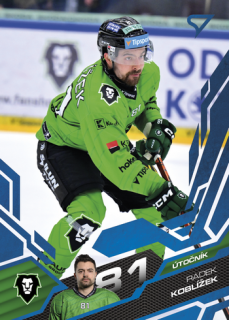 25-26 TELH Play Off - Radek KOBLÍŽEK č. 394 Azure Blue