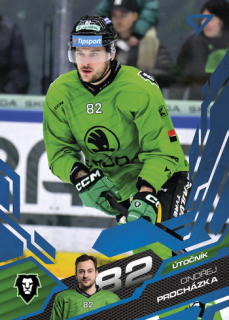 25-26 TELH Play Off - Ondřej PROCHÁZKA č. 396 Azure Blue
