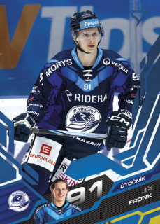 25-26 TELH Play Off - Jiří FRONK č. 416 Azure Blue