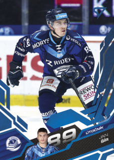 25-26 TELH Play Off - Jan ŠÍR č. 417 Azure Blue