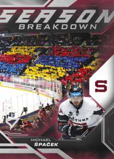 25-26 TELH Play Off - Michael ŠPAČEK č. SB-09 Season Breakdown