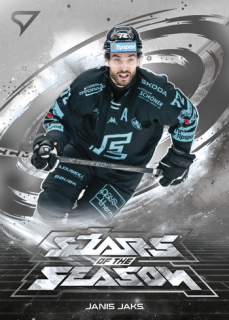25-26 TELH Play Off - Janis JAKS č. SS-14 Stars of the Season