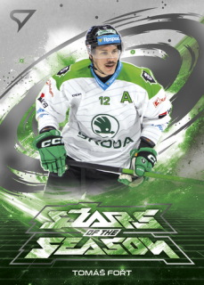 25-26 TELH Play Off - Tomáš FOŘT č. SS-21 Stars of the Season