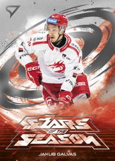 25-26 TELH Play Off - Jakub GALVAS č. SS-23 Stars of the Season