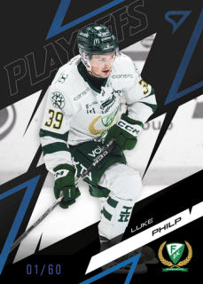 25-26 SHL - Luke PHILP no. 43 Azzure Blue x/60
