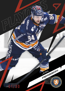 25-26 SHL - Joel PERSSON no. 47 Fire Red x/30
