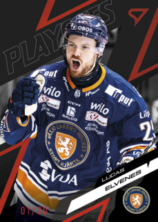 25-26 SHL - Lucas ELVENES no. 51 Fire Red x/30