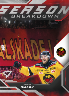 25-26 SHL - Linus OMARK no. SB-03 Season Breakdown