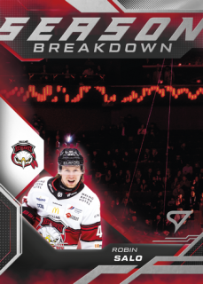 25-26 SHL - Robin SALO no. SB-22 Season Breakdown