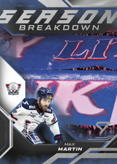 25-26 SHL - Max MARTIN no. SB-34 Season Breakdown