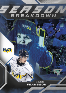 25-26 SHL - Hugo FRANSSON no. SB-37 Season Breakdown