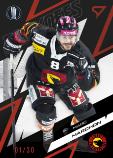 25-26 NLA - Marc MARCHON no. 42 Fire Red x/30