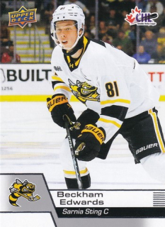 25-26 UD CHL - Beckham EDWARDS č. 33