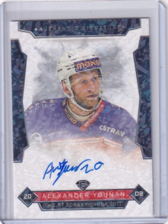 25-26 GOAL Cards - Alexander YOUNAN č. POR-4 Authentic Signature 08/10
