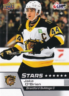25-26 UD CHL - Jake O'BRIEN č. 323 Stars