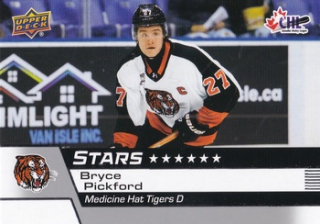 25-26 UD CHL - Bryce PICKFORD č. 326 Stars