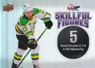 25-26 UD CHL - Sam O'REILLY č. SF-1 Skillful Figures