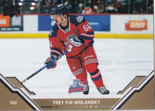 25-26 UD AHL - Trey FIX-WOLANSKY č. 12 Gold