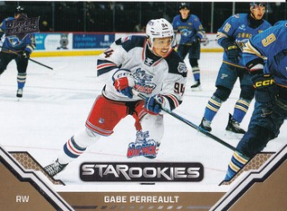 25-26 UD AHL - Gabe PERREAULT č. 121 Starookies Gold