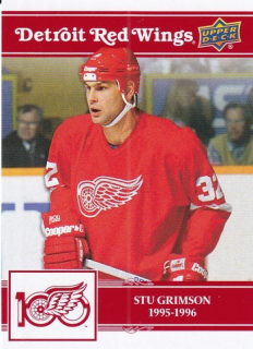 25-26 Detroit 100 Years - Stu GRIMSON č. 22